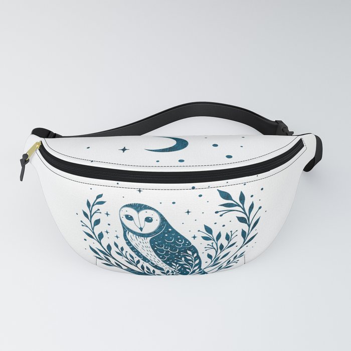 Owl Moon - Blue Fanny Pack