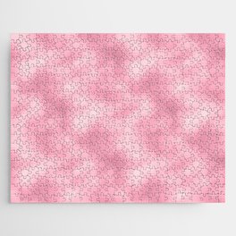 Glam Pink Metallic Texture Jigsaw Puzzle