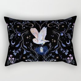 Moonlight Owl Rectangular Pillow