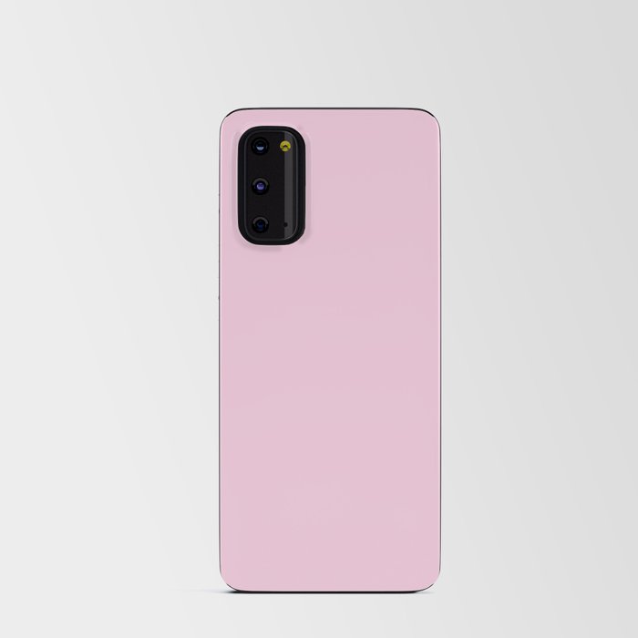 Smiling Pink Android Card Case