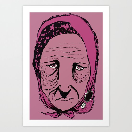 Edie Art Print