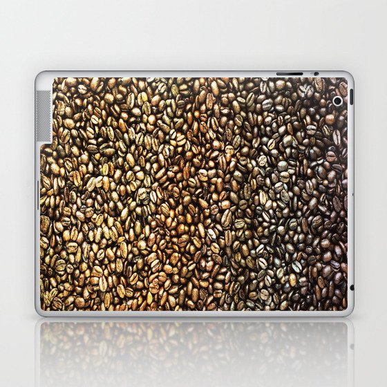 bean brew coffee art Laptop & iPad Skin