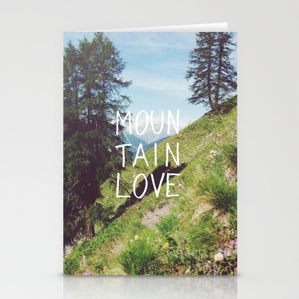 Mountainlove II Stationery Cards
