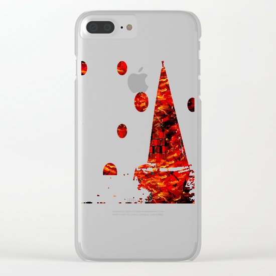 Sailing Under Many Suns Clear iPhone Case