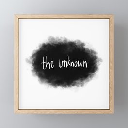The Unknown Framed Mini Art Print