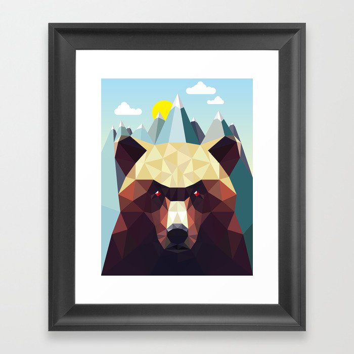 Bear Mountain  Framed Art Print