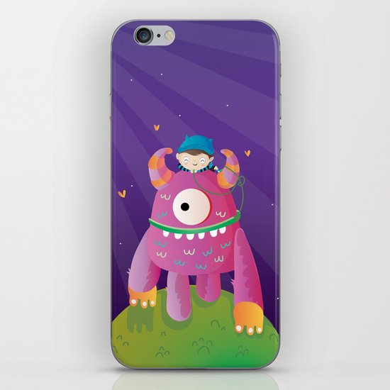 Monster pet iPhone & iPod Skin