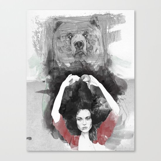 Bear Delux Canvas Print