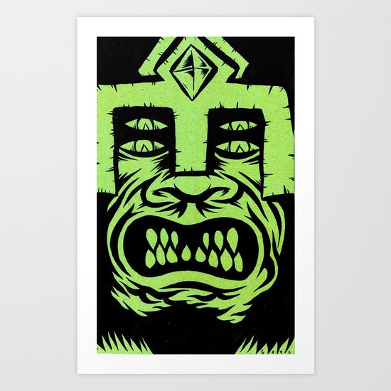 demon lord Art Print