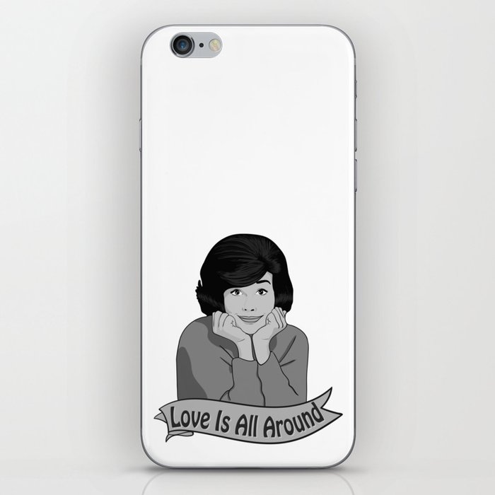 Love Is All Around iPhone Skin