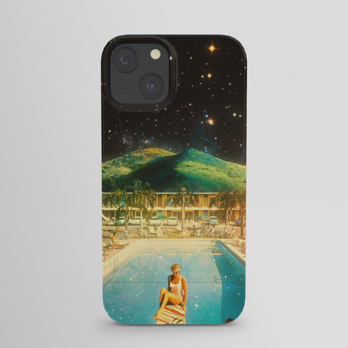 Galactic Pool Party iPhone Case