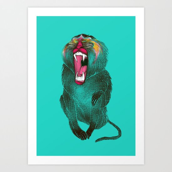The Ultimate Baboon Art Print