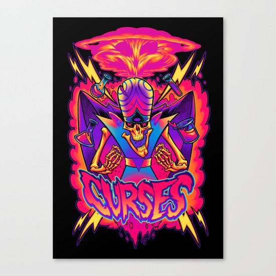 MOJO JOJO: CURSES Canvas Print