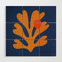 Indigo Sun: Paper Cutouts Matisse Edition Wood Wall Art