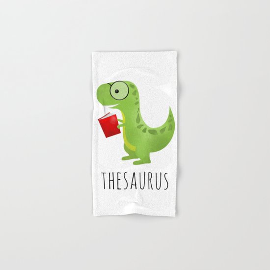 Thesaurus Hand & Bath Towel