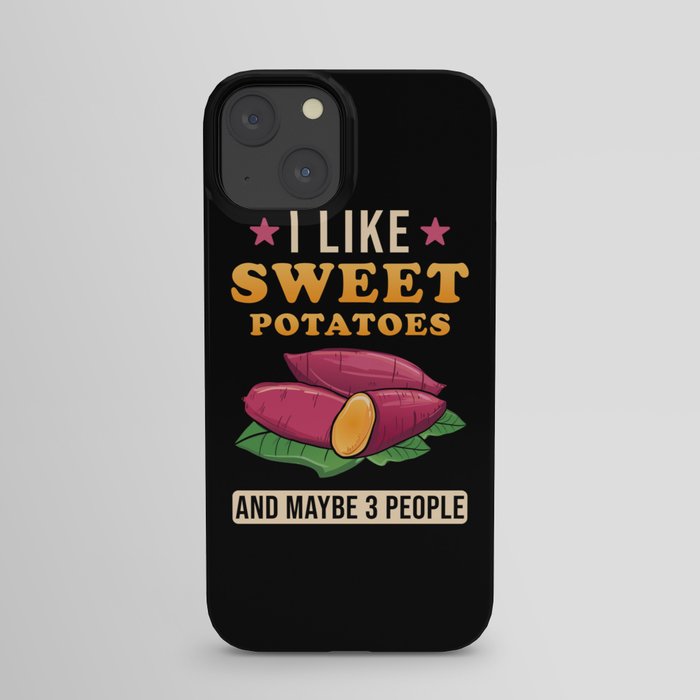 Sweet Potato funny iPhone Case