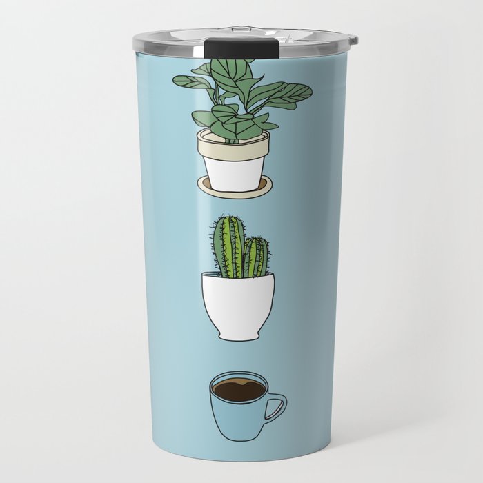 Plants N Coffee Travel Mug