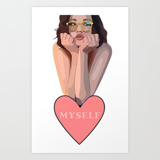 Me, Myself, and I Art Print