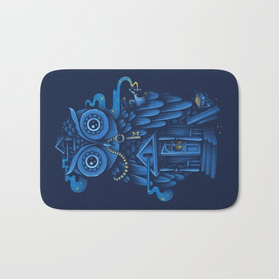 Guardian of the Night Bath Mat