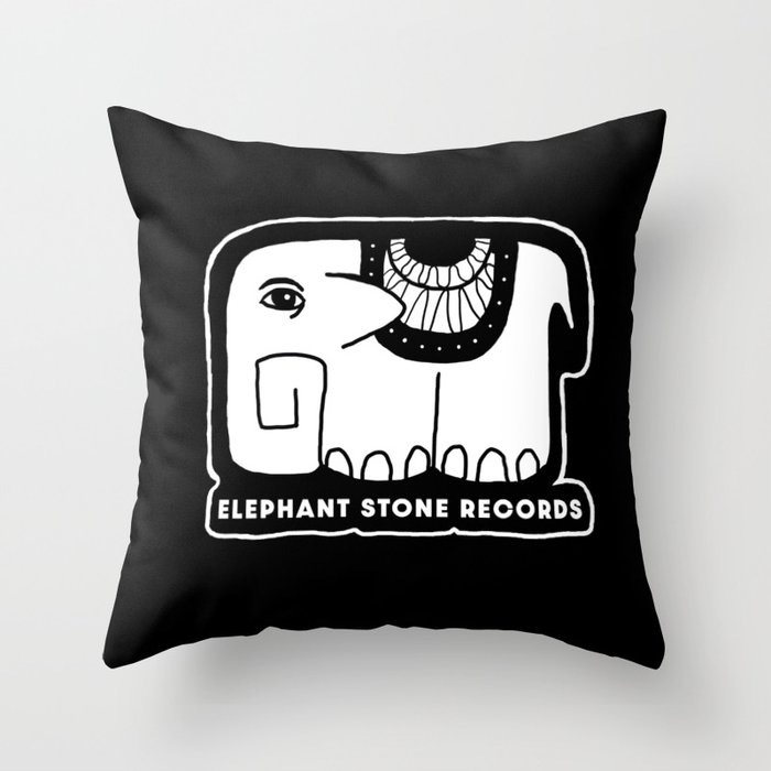Elephant Stone 20th Anniversary Edition Throw Pillow