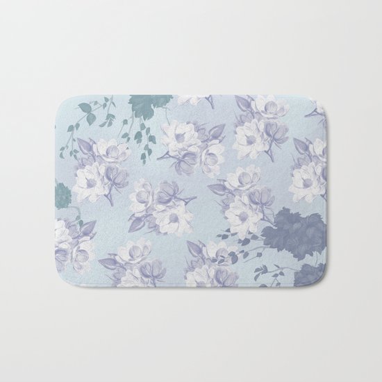 ROMANTIC FLOWERS Bath Mat