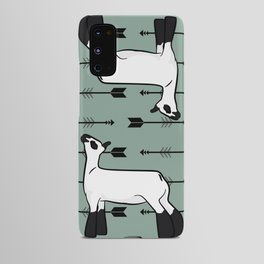 Show Lamb Arrows & Teal  Android Case