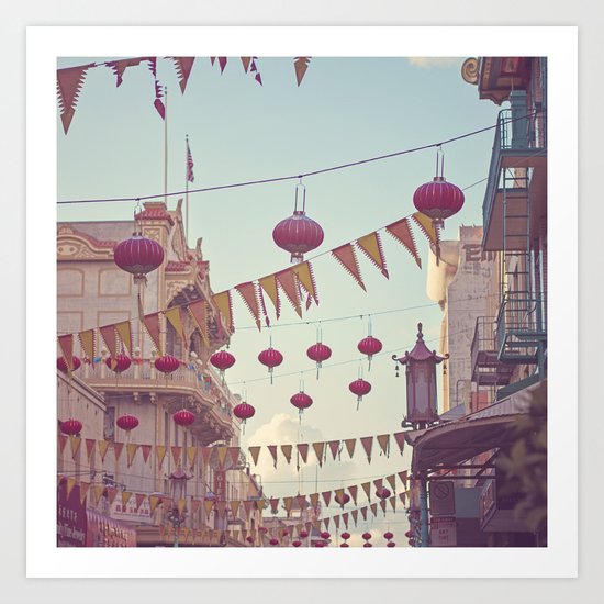 Chinatown Art Print