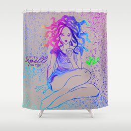 Charmed Diva Shower Curtain