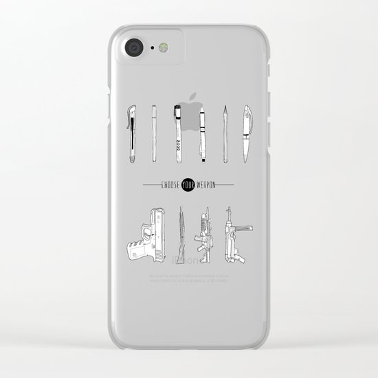 US AND THEM Clear iPhone Case