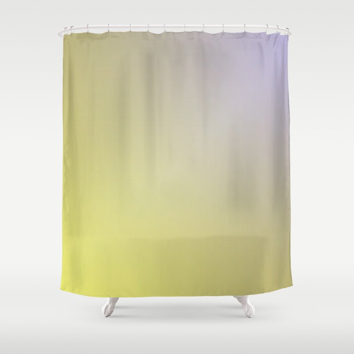 Yellow Gradient 2 Shower Curtain