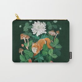 Strawberry Fox Carry-All Pouch