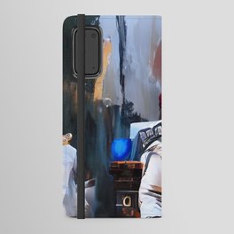 Abstract Astronaut Android Wallet Case