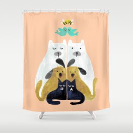 Animals Shower Curtains Society6