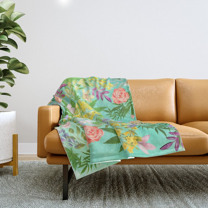 Charming Mary Jane Throw Blanket