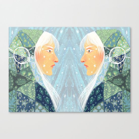Gemini Canvas Print