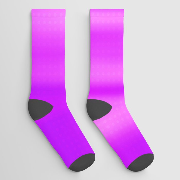 Purple Pink and Blue Background Design. Socks