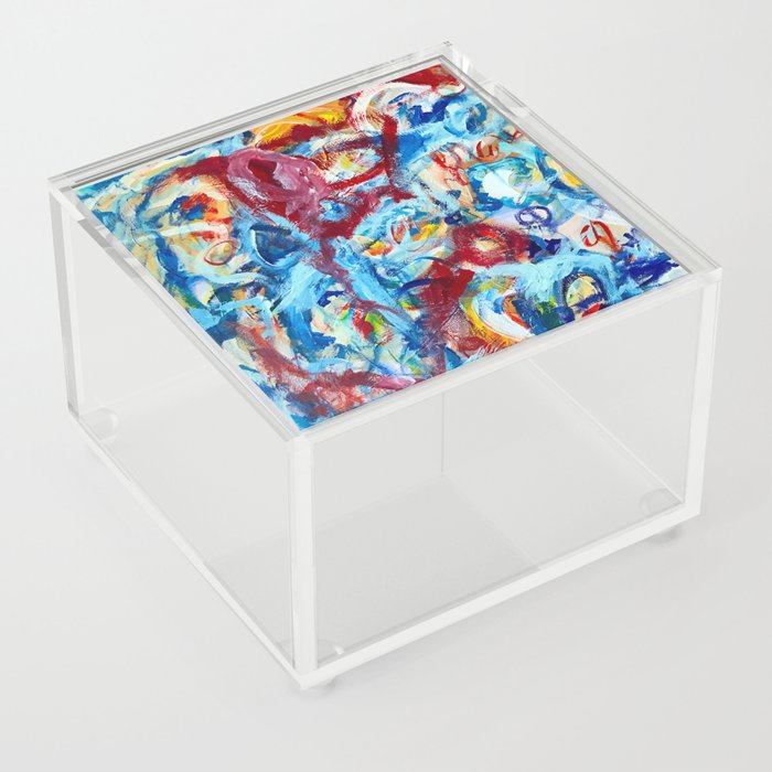 Scattered Signs of Joy Acrylic Box