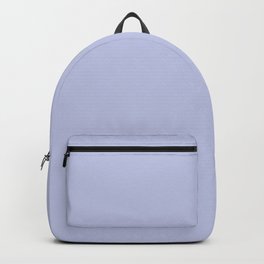 Lilac - Lavender - Pastel Purple Solid Color Pairs With Valspar America Iris Moon 4004-9C Backpack