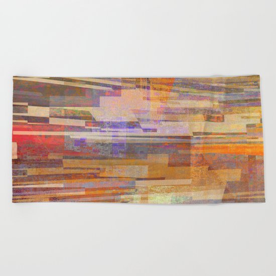 quite sure Beach Towel