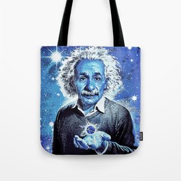 Einstein: Cosmic Domain Tote Bag
