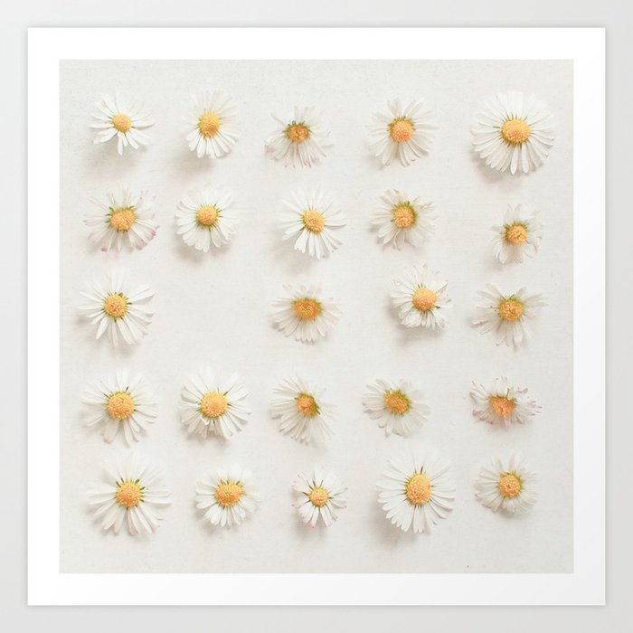 Society6 ケース A Bunch of Daisies by Cassia Beck Daisy Collection Poster by Cassia Beck | Society6