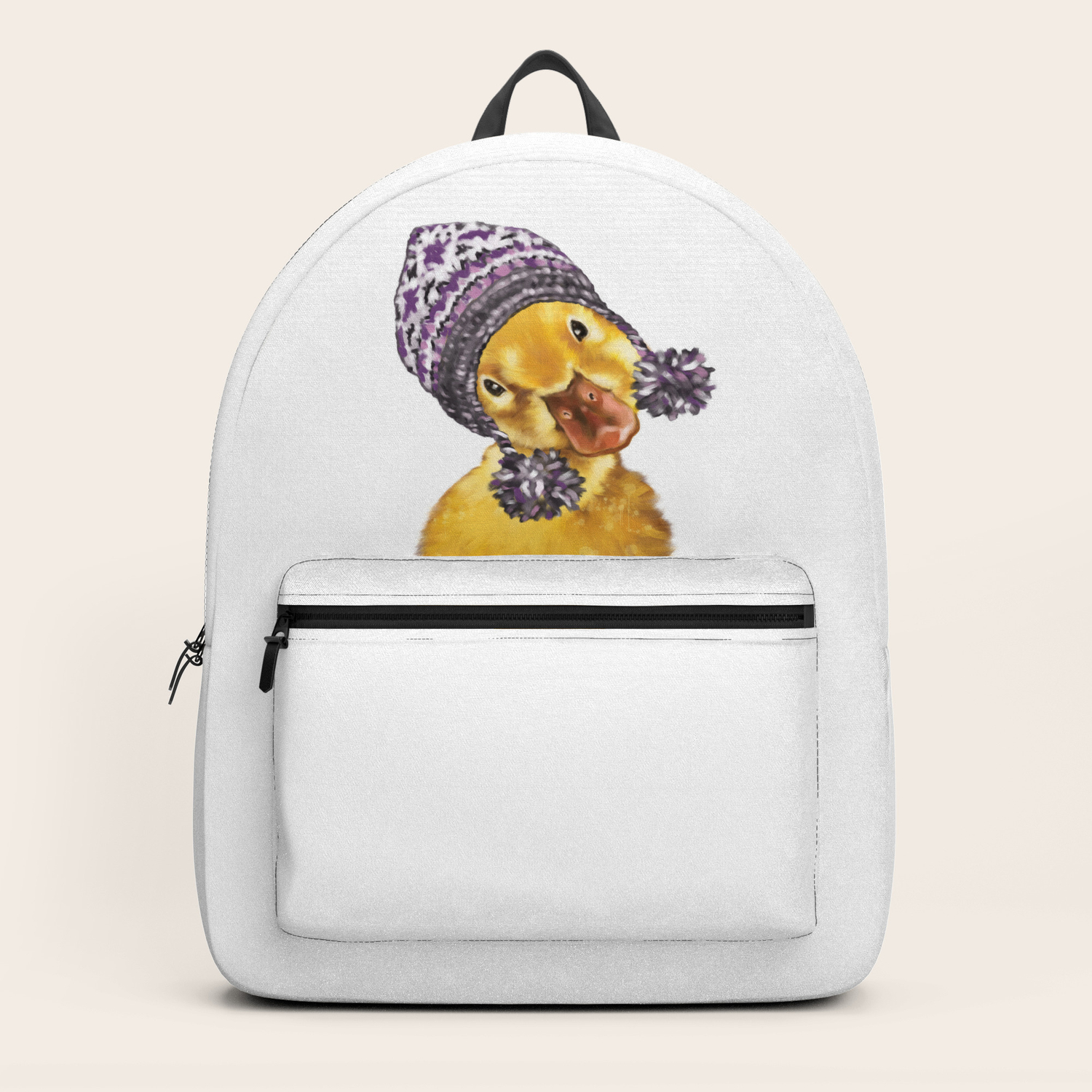 yellow duck backpack