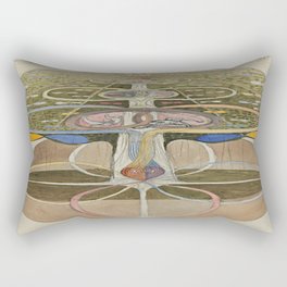 Hilma af Klint Tree of Knowledge No. 1 (1913) Rectangular Pillow