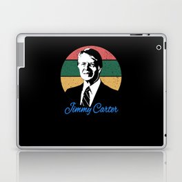 Distressed Vintage Sunset 39th U.S President Jimmy Carter Laptop Skin