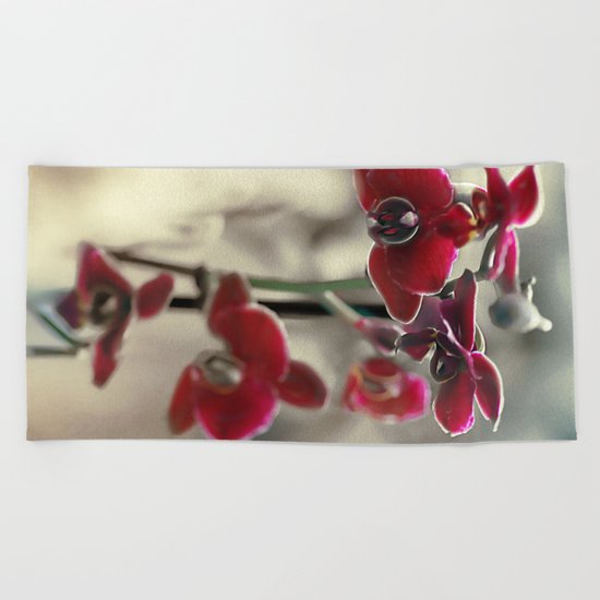 The mystery of orchid(11) Beach Towel