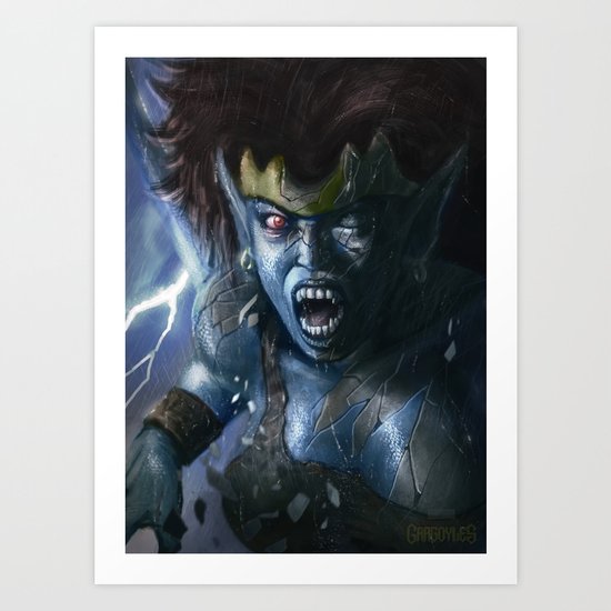 Demona Art Print