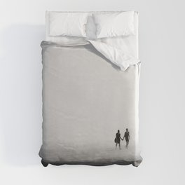 Everyone Else Disappears Duvet Cover