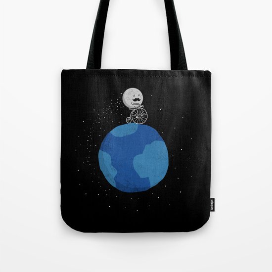 Moon Cycle Tote Bag