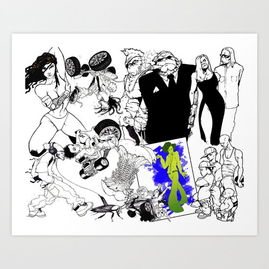 Sketchbook I Art Print
