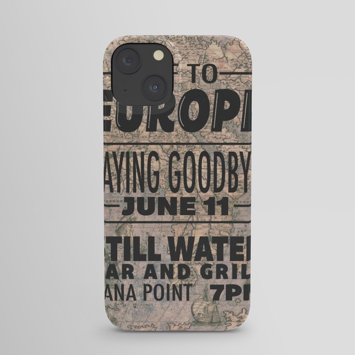 Off To Europe iPhone Case